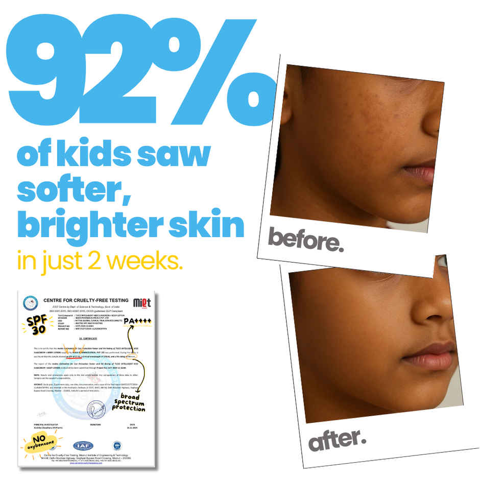 Tuco Kids Suncreen + Bodylotion SPF 30 PA++++