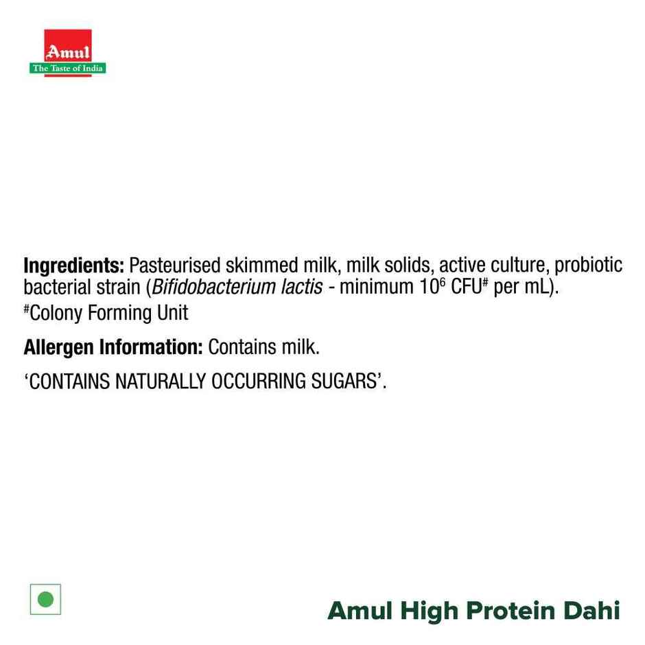 Amul High Protein Cup Dahi