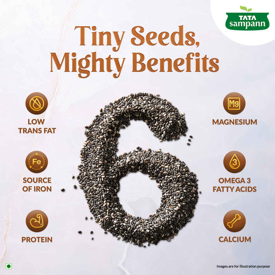 Tata Sampann 100% Pure Premium Chia Seed