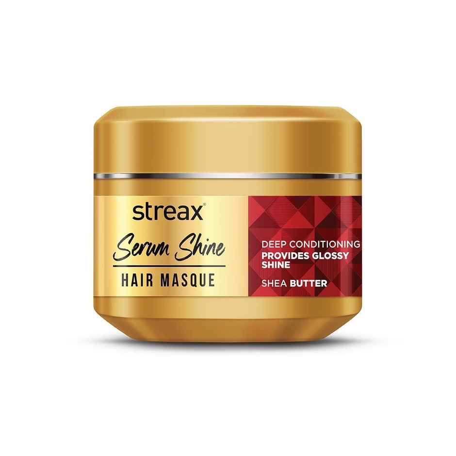 Streax Serum Shine Hair Mask For Dull Hair | Infused With Shea Butter