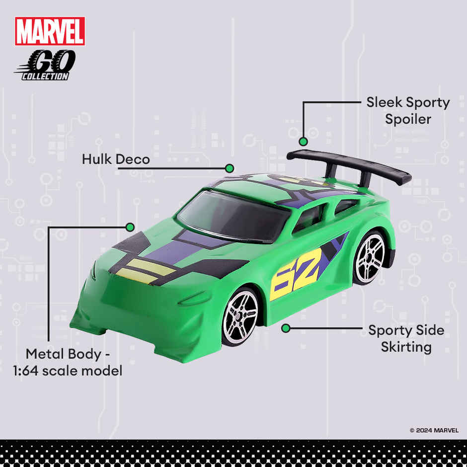 Hasbro Marvel Go | Hulk - Diecast Toy Car