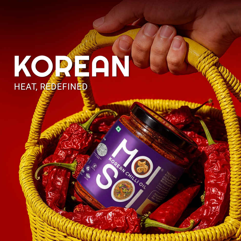 MOI SOI Korean Chilli Oil - Vegan, Used As Spread, Marinade & Dip