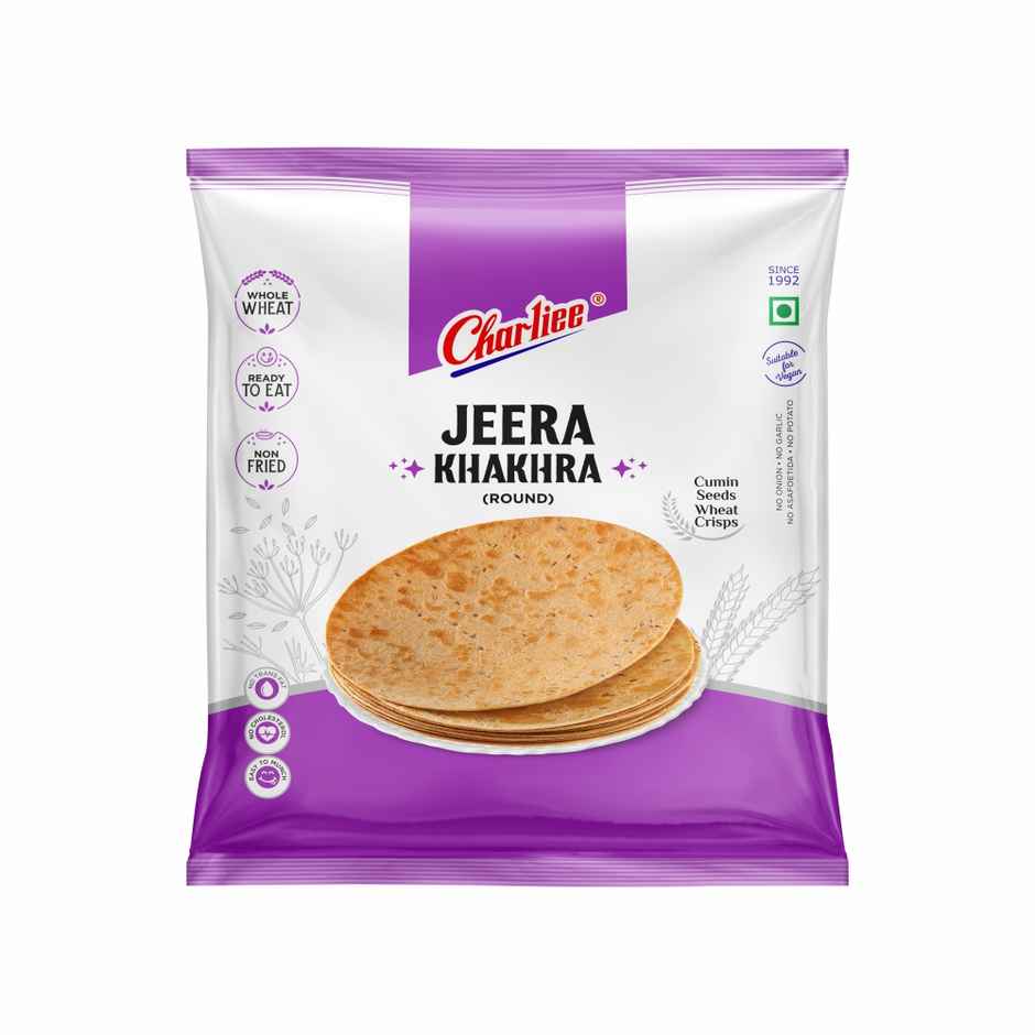 Charliee Jeera Khakhra