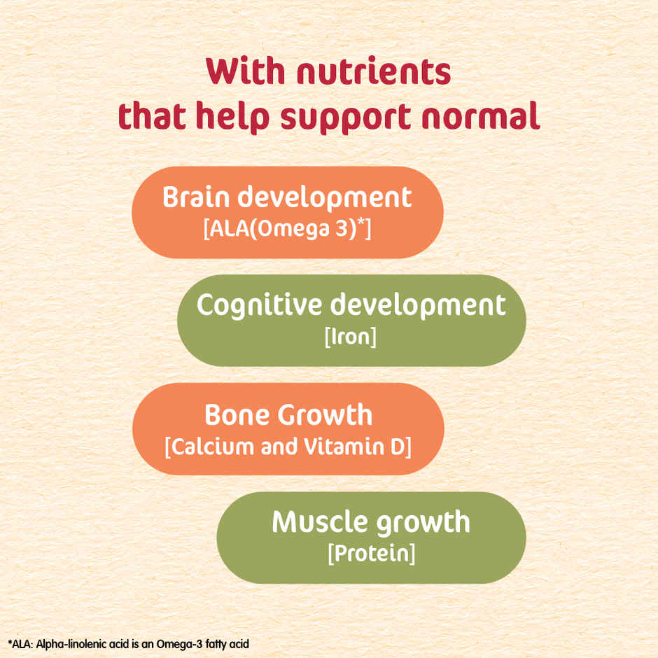 Nestle Cerelac 5 Grains & Fruits Baby Food Cereal, No Refined Sugar & No Preservatives, 18 to 24 Months Baby