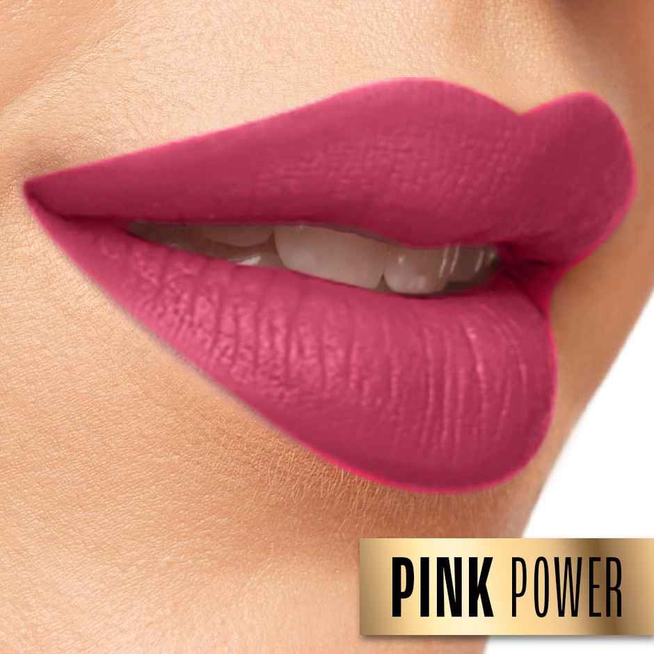 Lakme Absolute Beyond Matte Lip 201 PinkPower