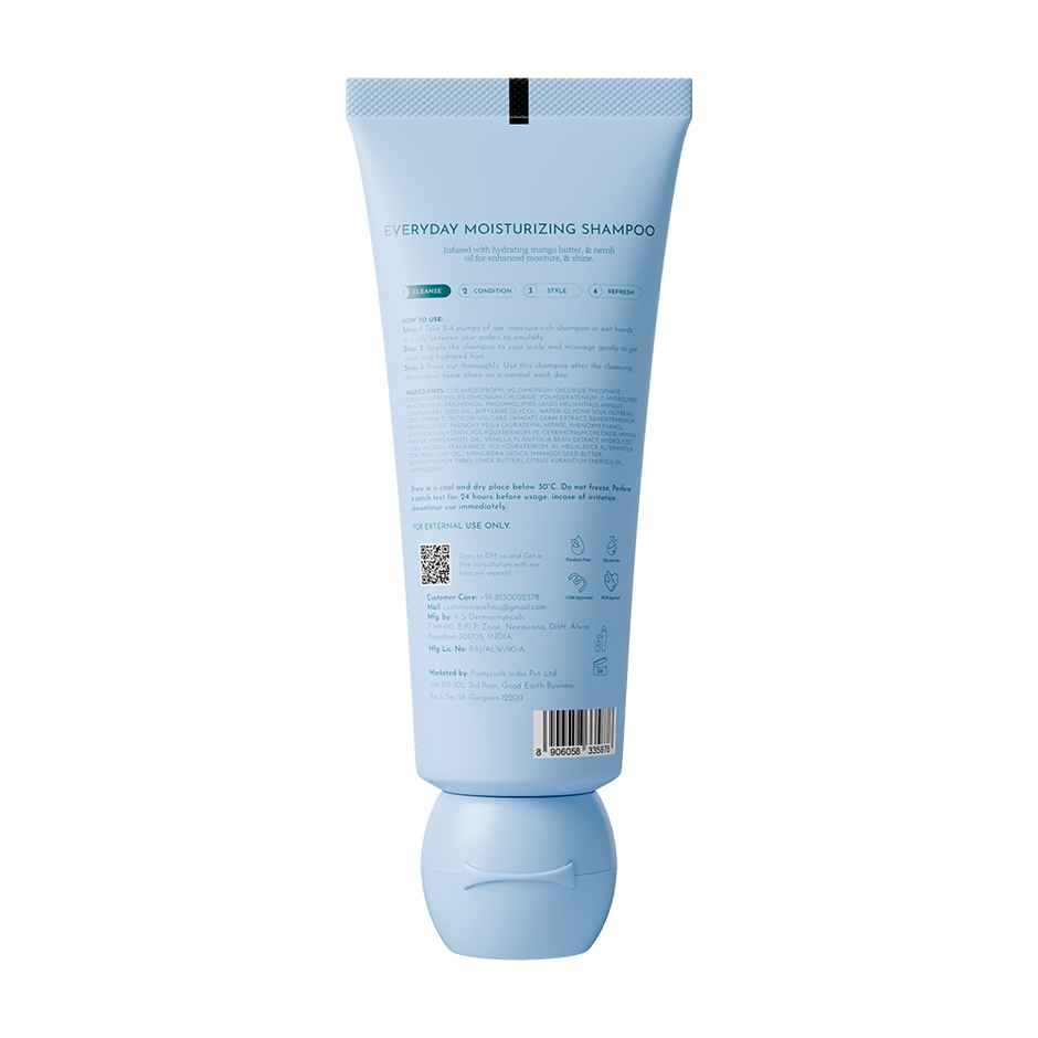 Fix My Curls Everyday Moisturizing Shampoo For Curly, Dry Hair No Sulphate & Silicone Hair Cream
