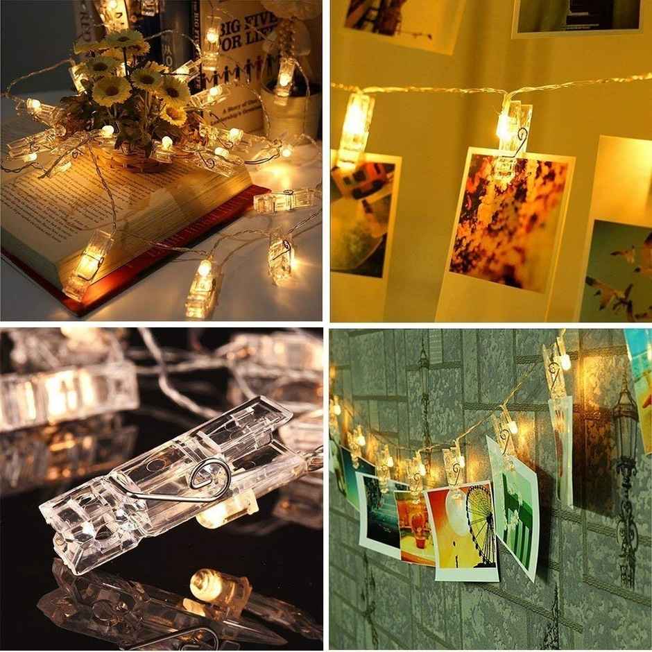 Clip LED Decorative Lights - Warm White | Energy Efficient