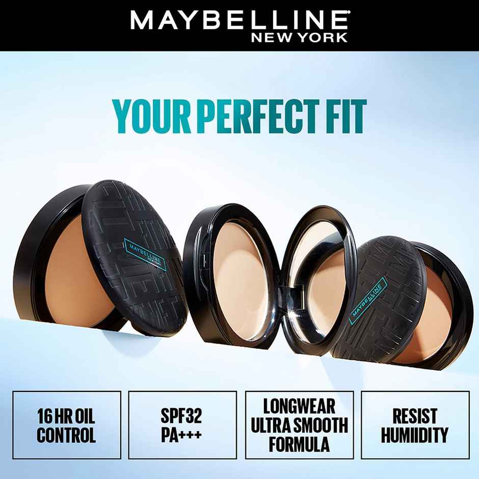 Maybelline New York Compact Powder - Warm Nude | Resists Humidity