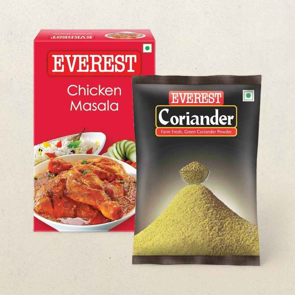 Everest Chicken Masala(50gms) & Everest Coriander Powder(100gms) Combo