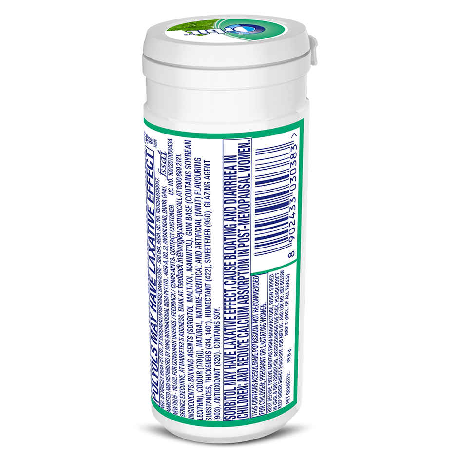 Orbit Spearmint Sugarfree Chewing Gum Pot