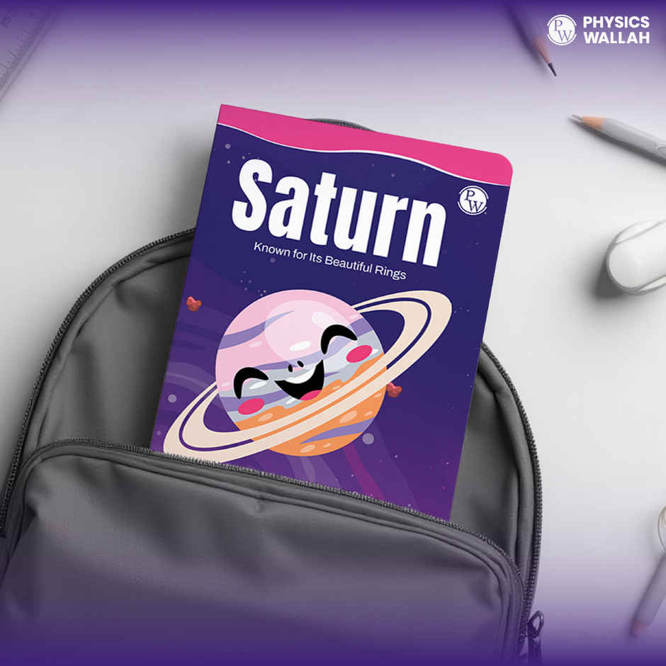 172 Pages Children Notebook | Double Line | Saturn