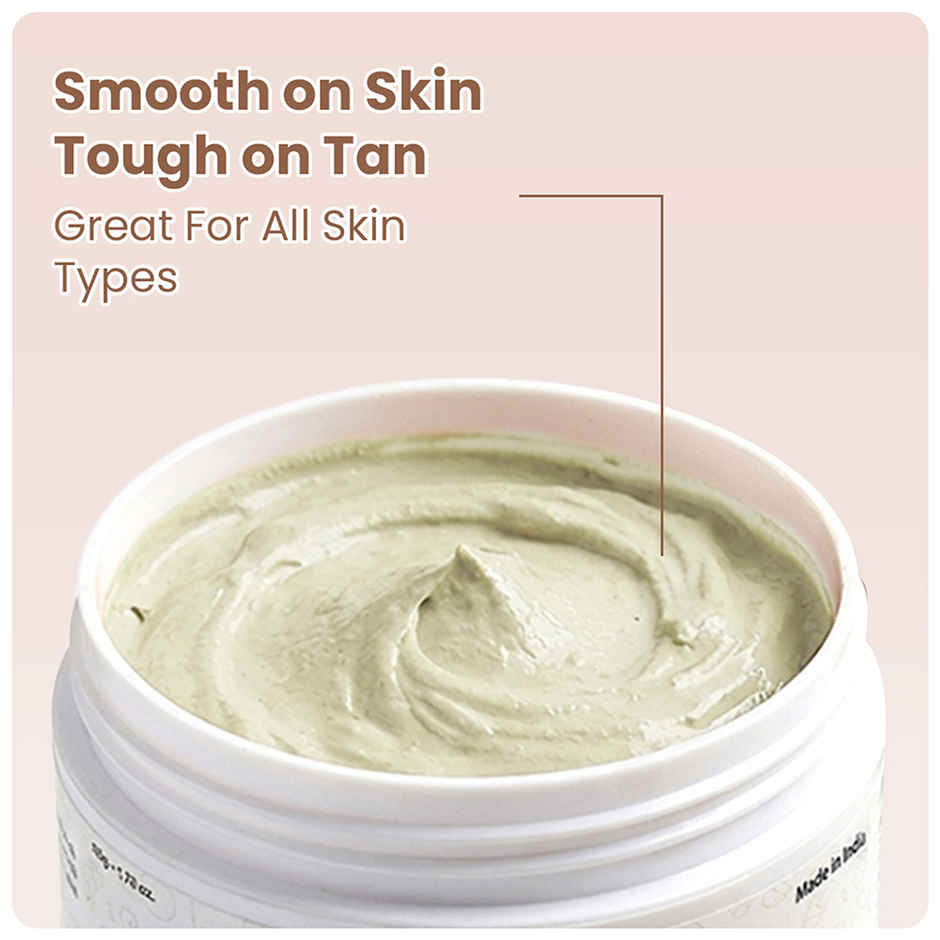 TNW The Natural Wash De-Tan Face Pack for Glowing Skin and Tan Removal with Orange Extract