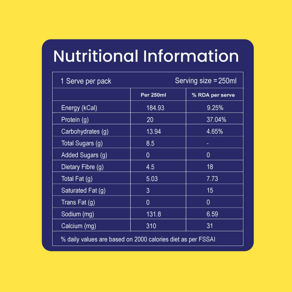 Nuvie Chocolate Protein Milkshake - Lactose Free