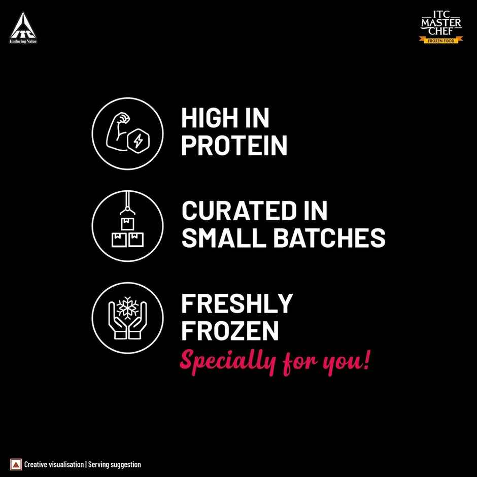 ITC Master Chef Crispy Spicy Chicken | High in Protein | No Added Preservatives | 6 pieces