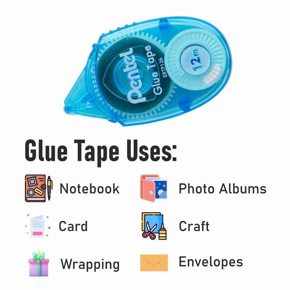 Pentel Ertp126 Glue Tape Single