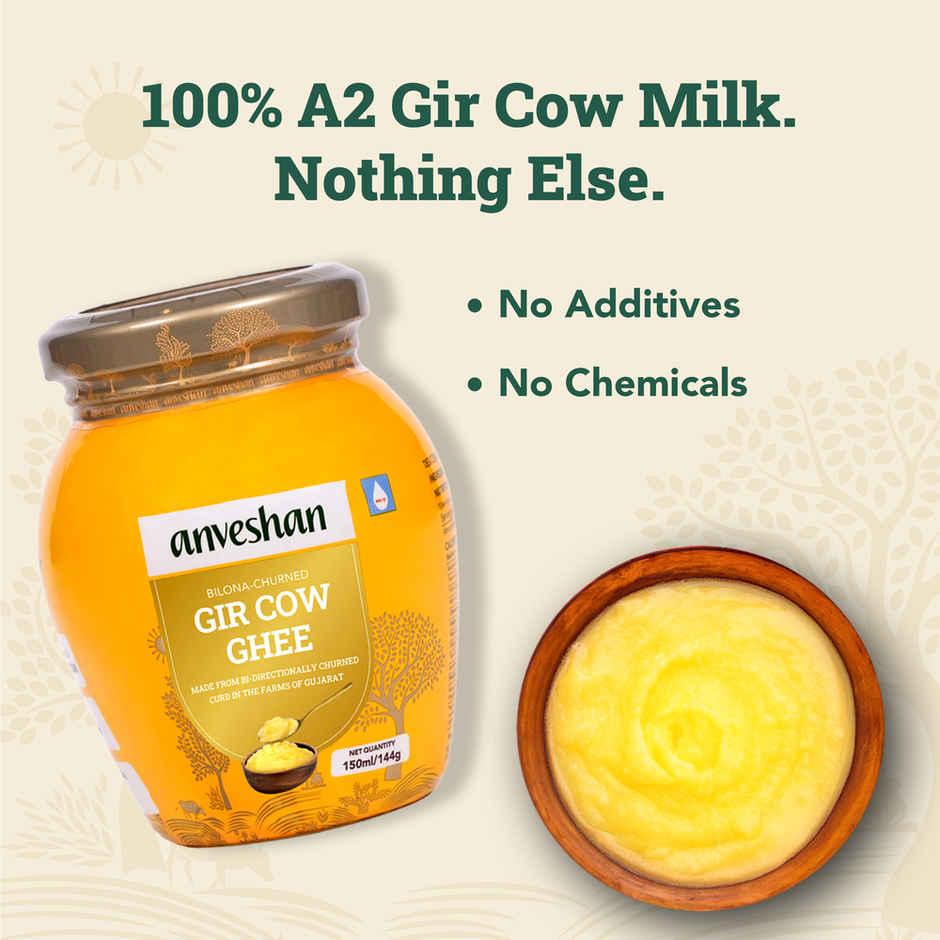 Anveshan A2 Gir Cow Ghee
