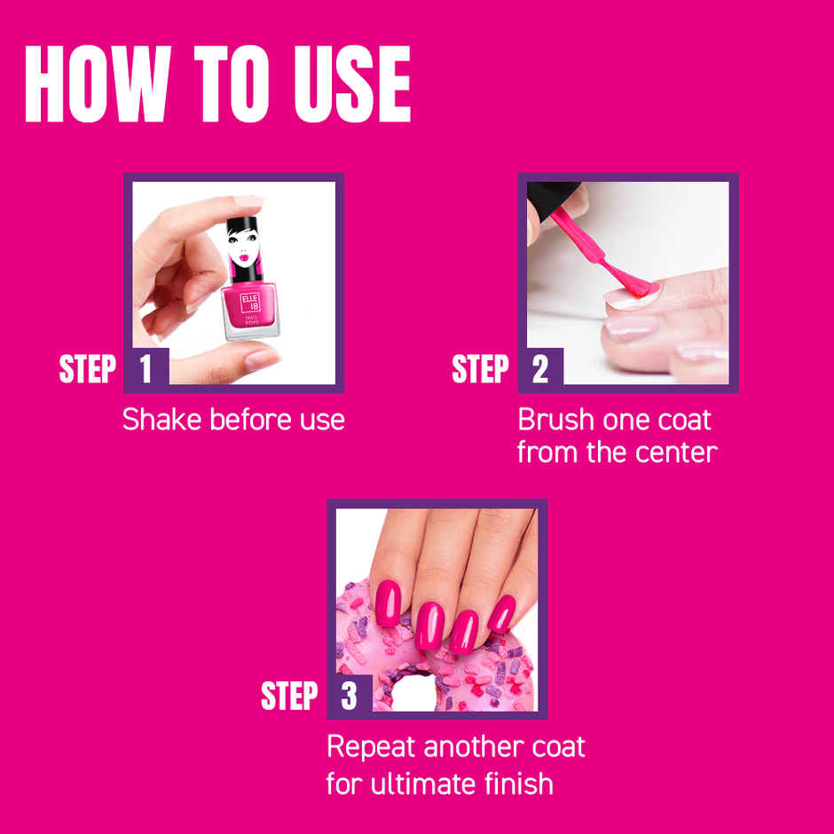 Elle 18 Nail Pops Nail Color | 161 | Long-Lasting Shine