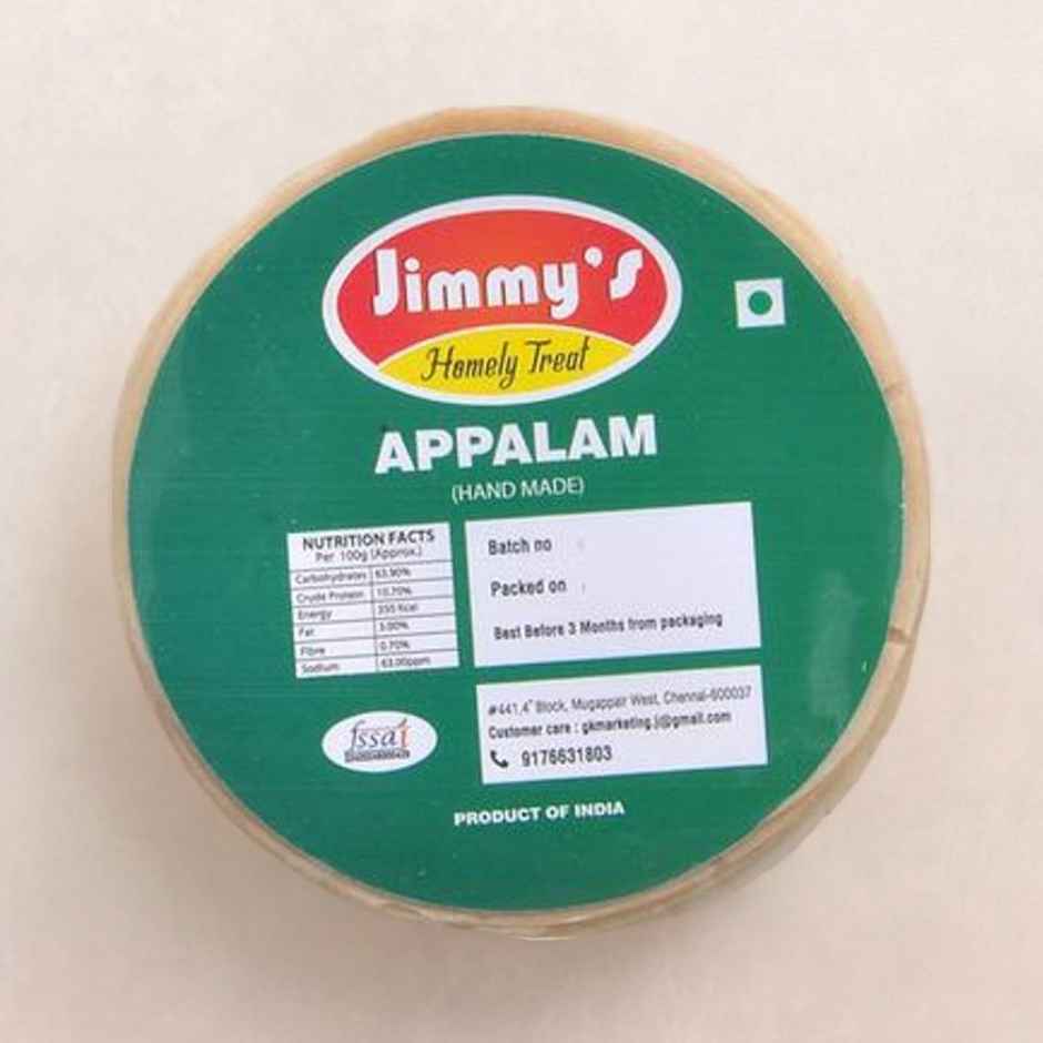 Jimmy's Appalam