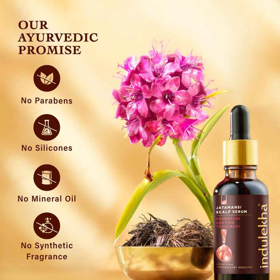 Indulekha Jatamansi Premature Greying Treatment Scalp Serum