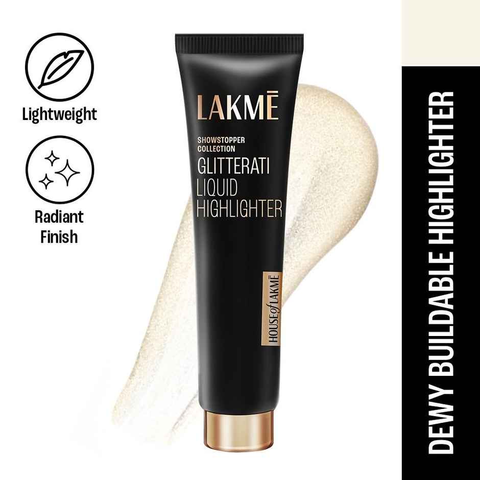 Lakme Glitterati Liquid Highlighter For Dewy Makeup Look