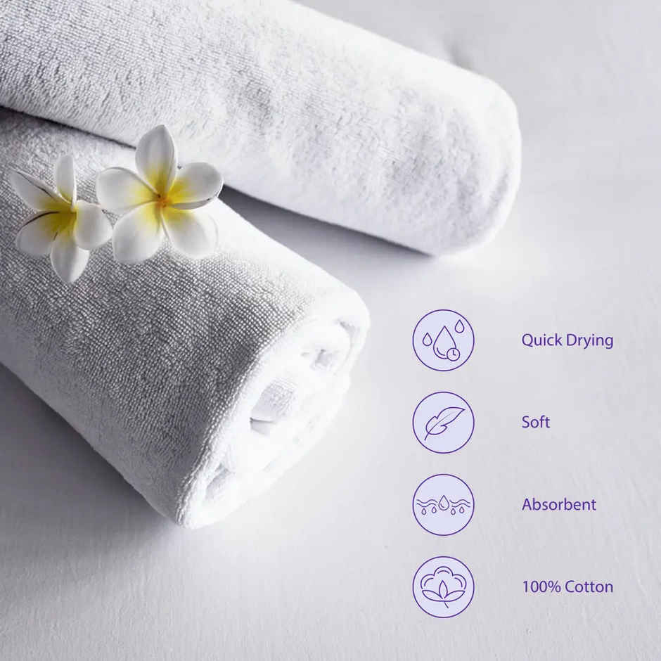 Wakefit 400 GSM Terry 100% Cotton Bath Towels | 70x140 cm | Set of 1 | Sunflower Yellow