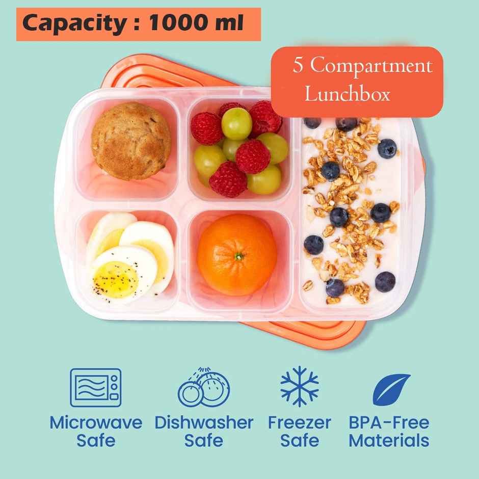 Lunchables Stackable 2Mech Reusable Stackable Lunchables Bento LunchBox for School - Buy at ...