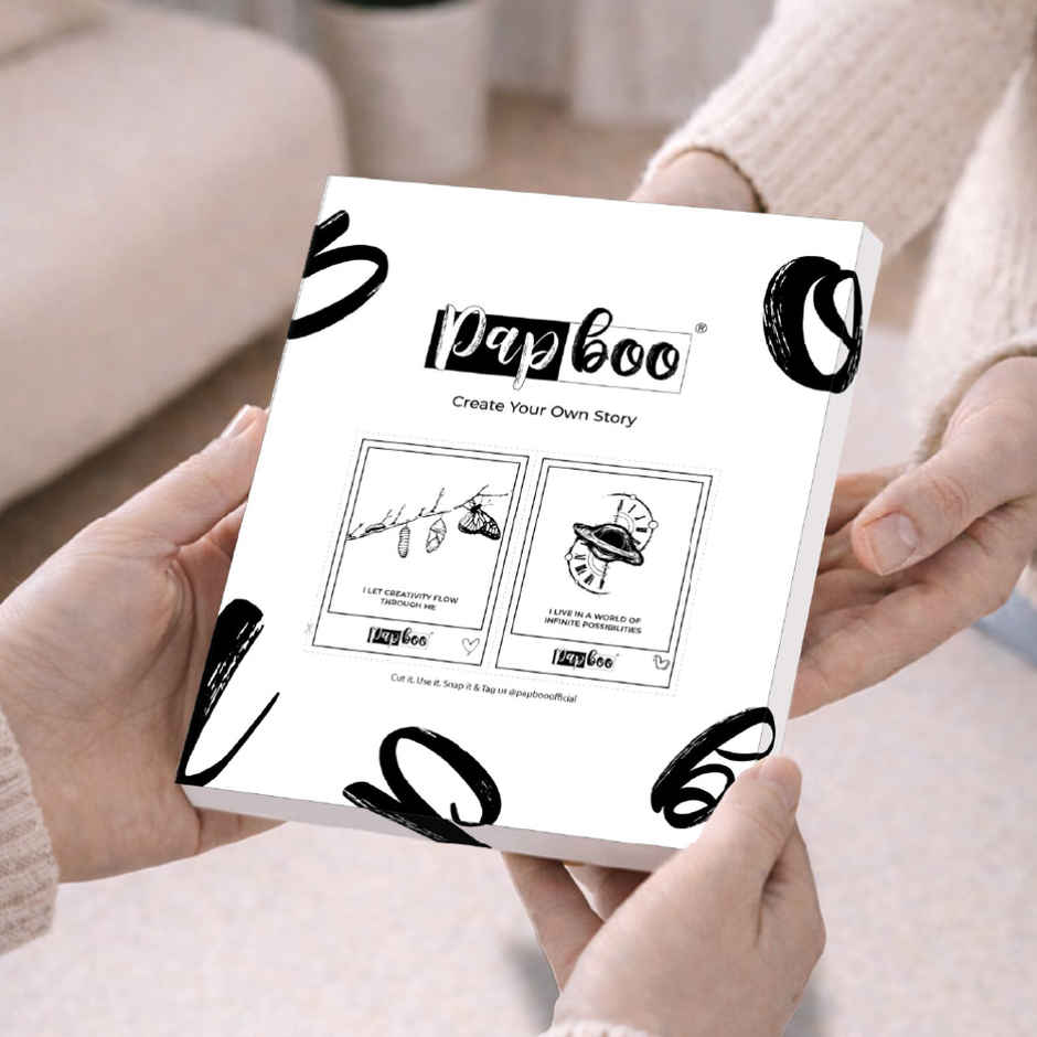 Papboo Floral Single Ruled Hardbound Notebook Diary, (22 X 17.5 Cm, 80 Gsm, 140 Pages