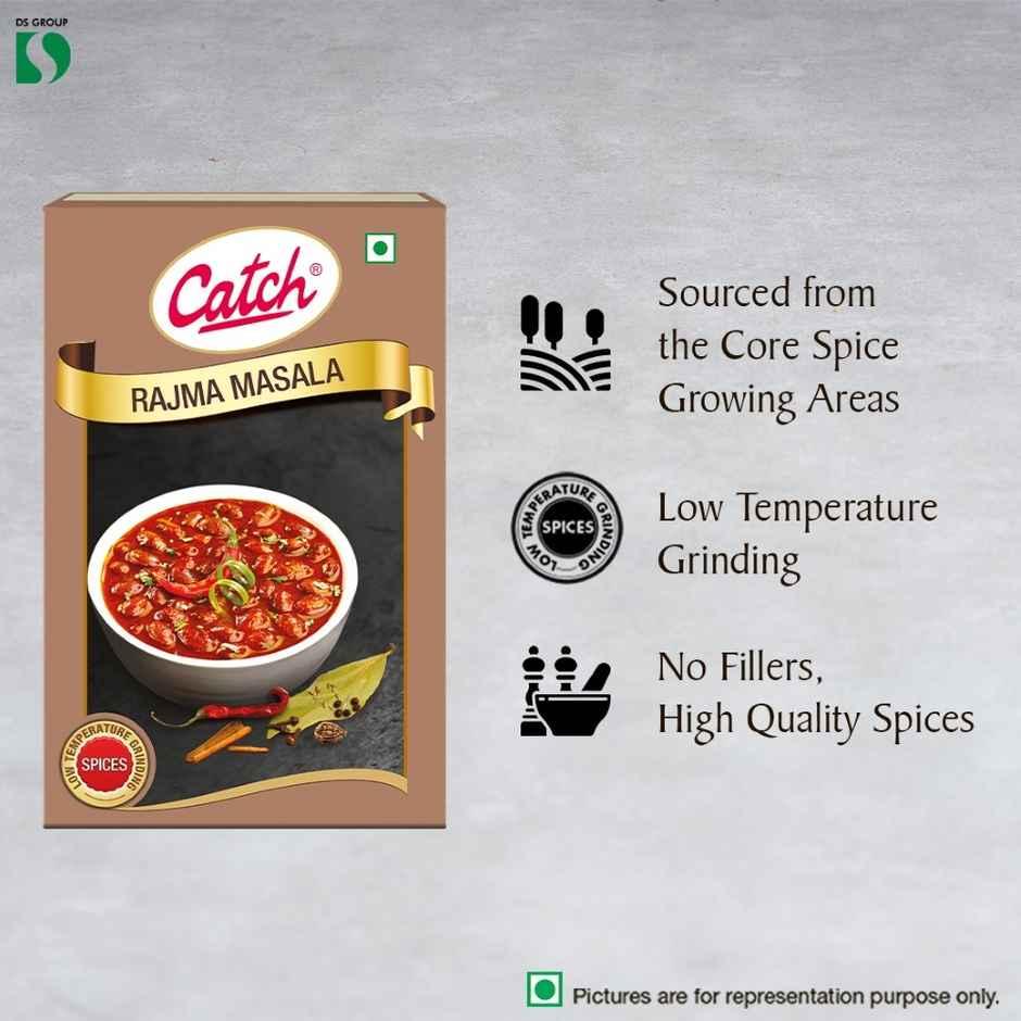 Catch Rajma Masala (100g) & Freshcon Cooked Rajma | Kidney Beans (250g) Combo