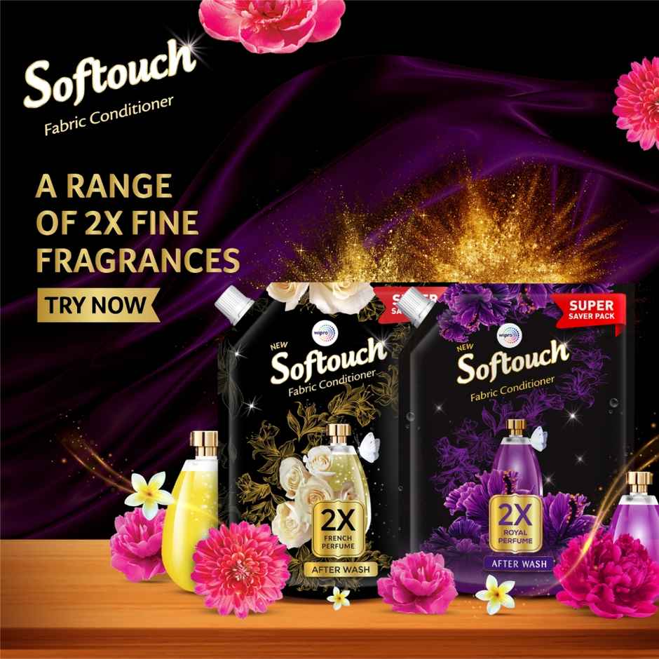 Softouch Grapefruit and Jasmine Fragrance 2X Royal Perfume After Wash Fabric Conditioner