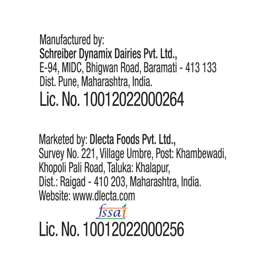 D'lecta Shredded Mozzarella Pizza Cheese