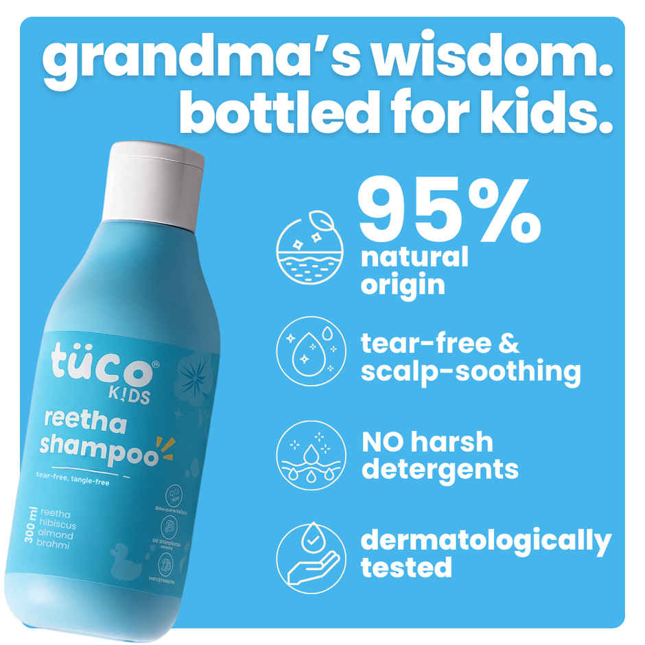 Tuco Kids Hair Brained Shampoo