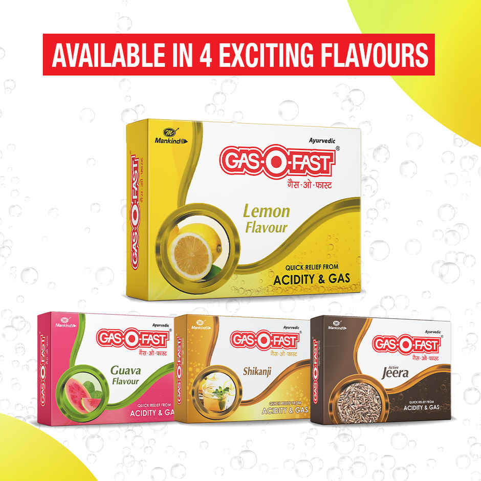 Gas-O-Fast Lemon Sachet Combo