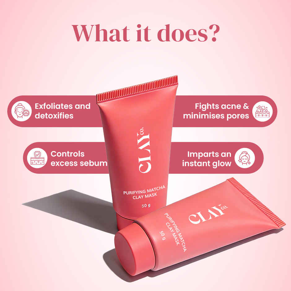 Clayco Purifying Matcha Clay Mask