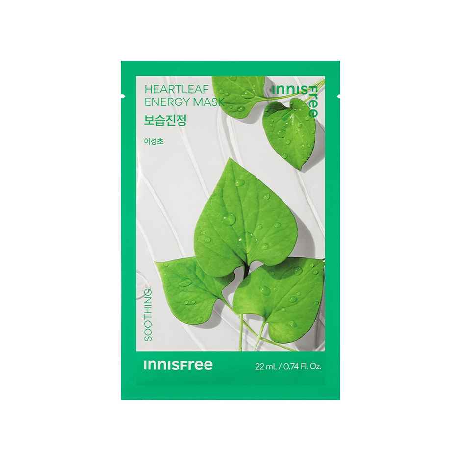 Innisfree Squeeze Energy Sheet Mask | Essence Type | Heartleaf