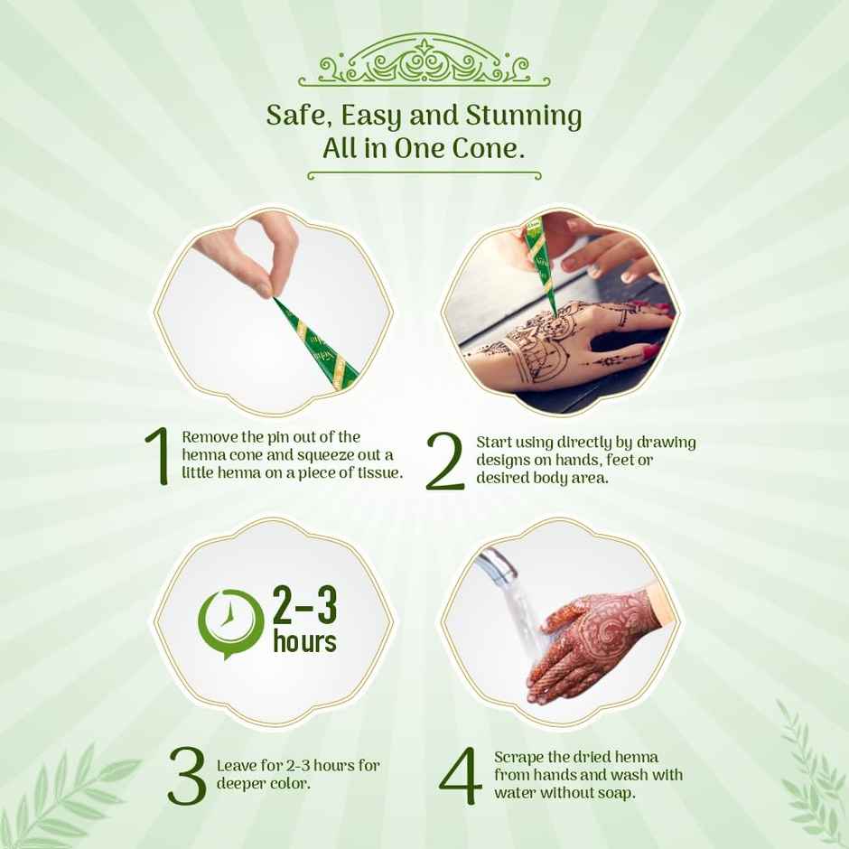 Neha Gold Mehandi Cone