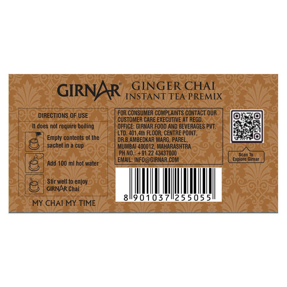 Girnar Ginger Chai Instant Tea Premix