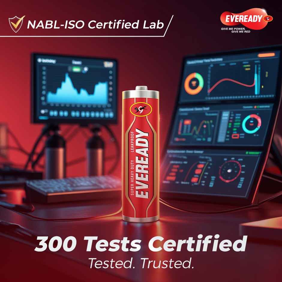 Eveready Carbon Zinc AA Battery Combo