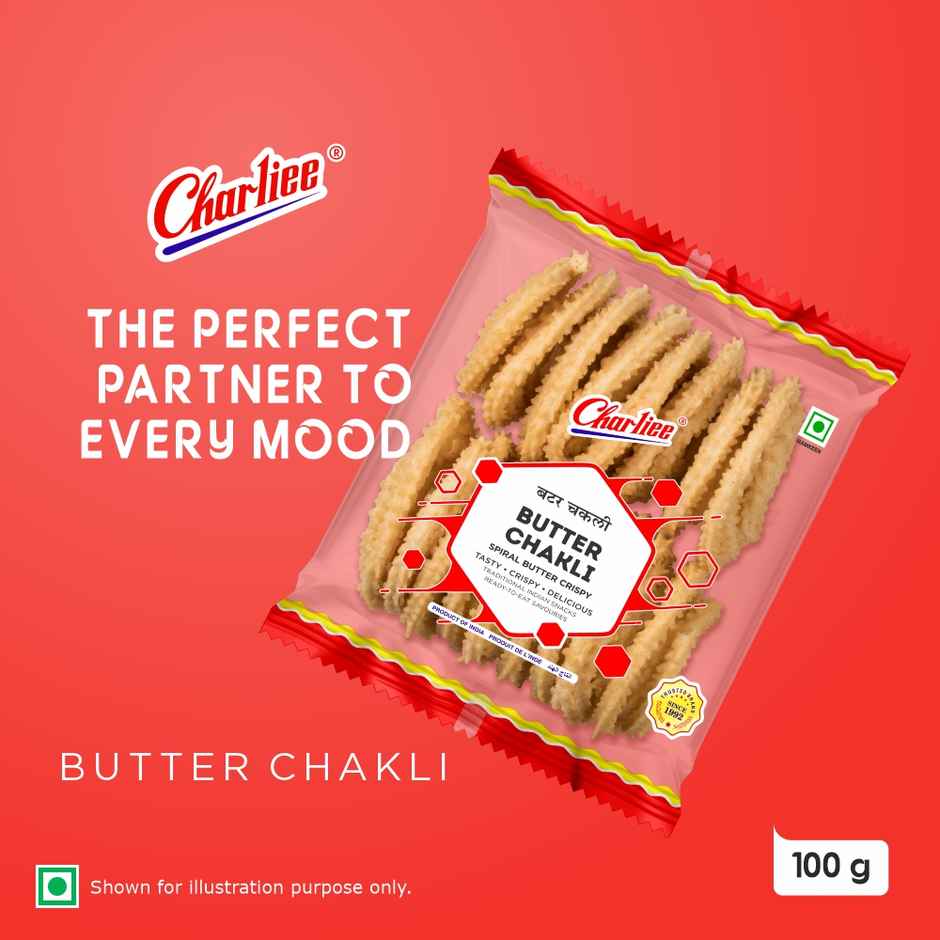 Charliee Butter Chakli | Crunchy Snack Rings