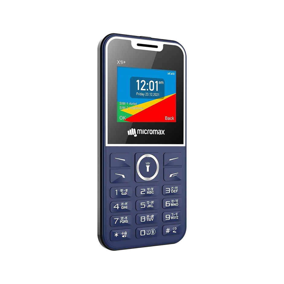 Micromax X1i Smart+ Dual Sim Keypad Mobile | 2.4" Display | 1750 mAh Battery | Blue