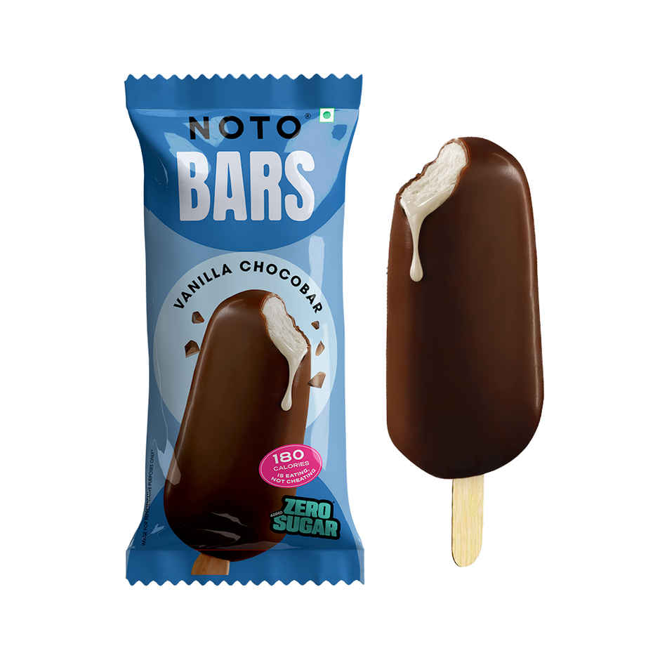 NOTO Vanilla Chocobar | Sugar Free, Guilt Free Bar