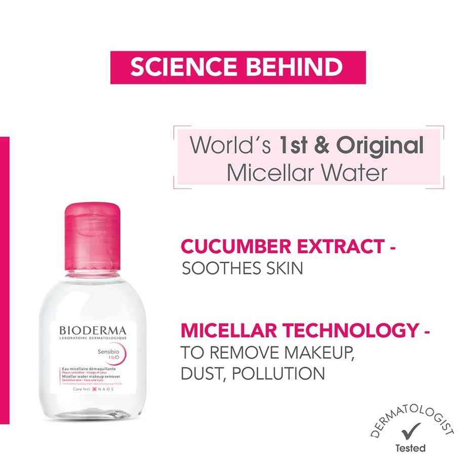 Bioderma Sensibio H2O Micellar Water Makeup Remover