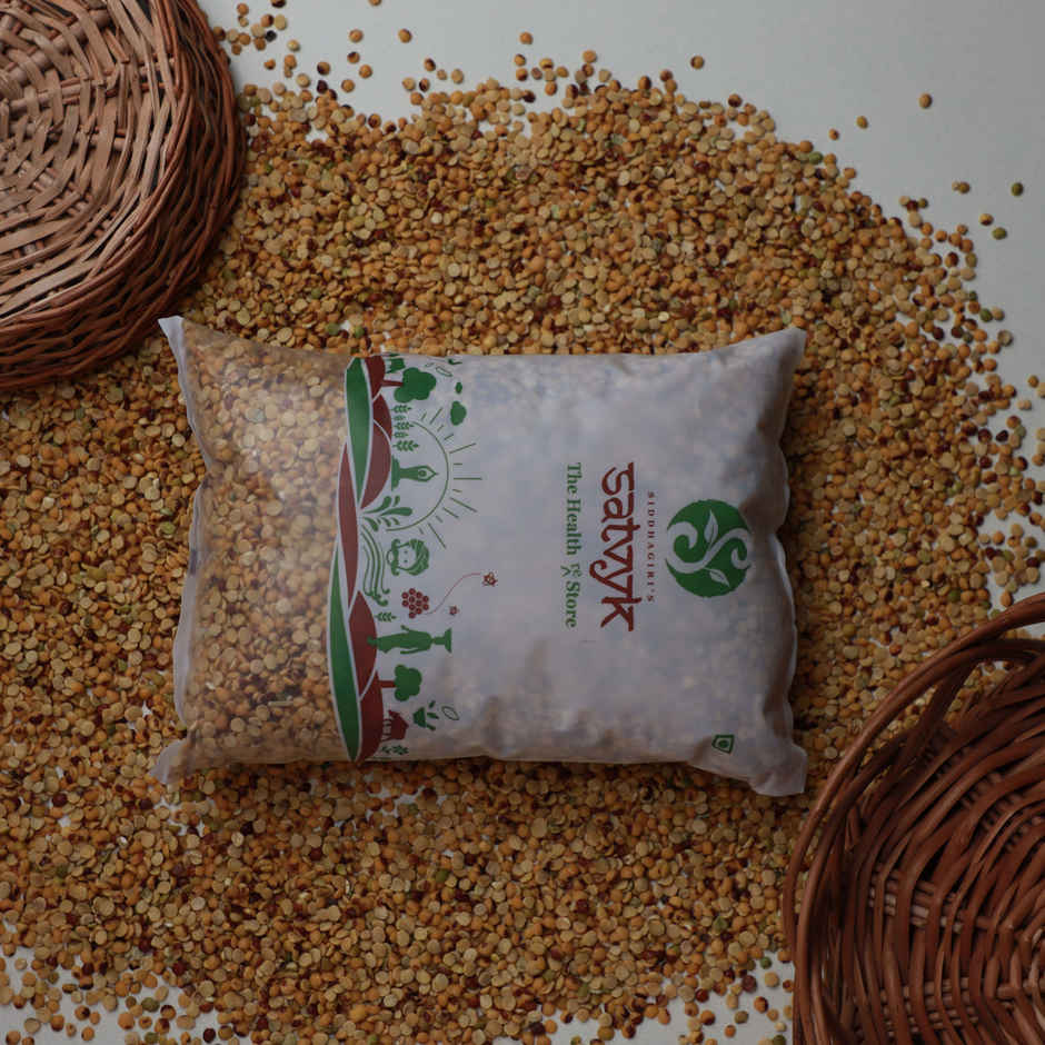 Satvyk Stoneground Unpolished Toor Dal