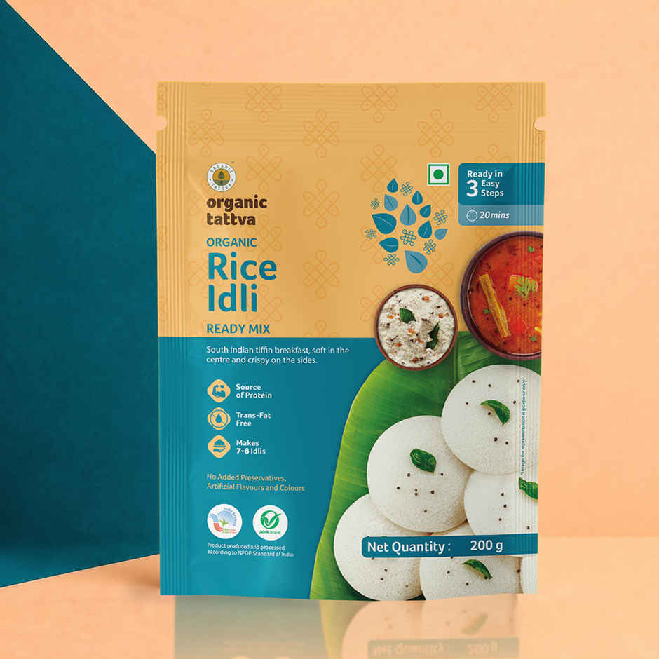 Organic Tattva Rice Idli Ready Mix