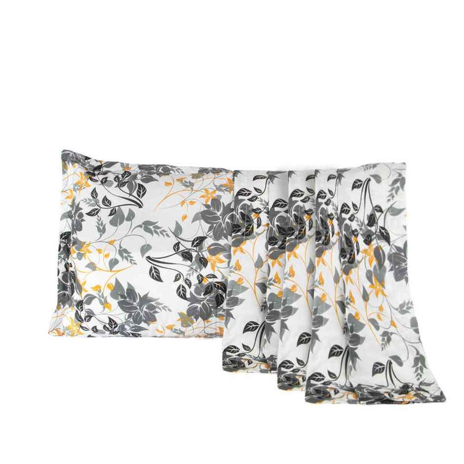 Wakefit 100% Cotton Pillow Cover | Standard Size 27x18 Inch | Set Of 4 | 144 TC | Autumn Sunset