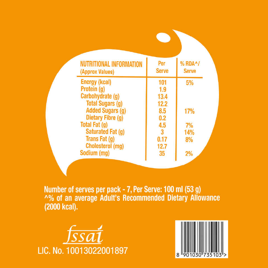 Kwality Wall's Alphonso Mango Ice Cream Tub