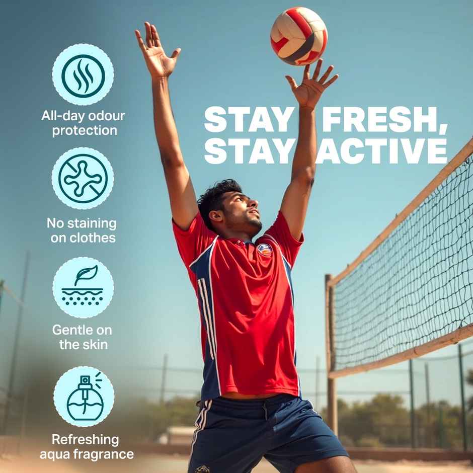 BSC Roll-On Deo for Active Men | Aqua