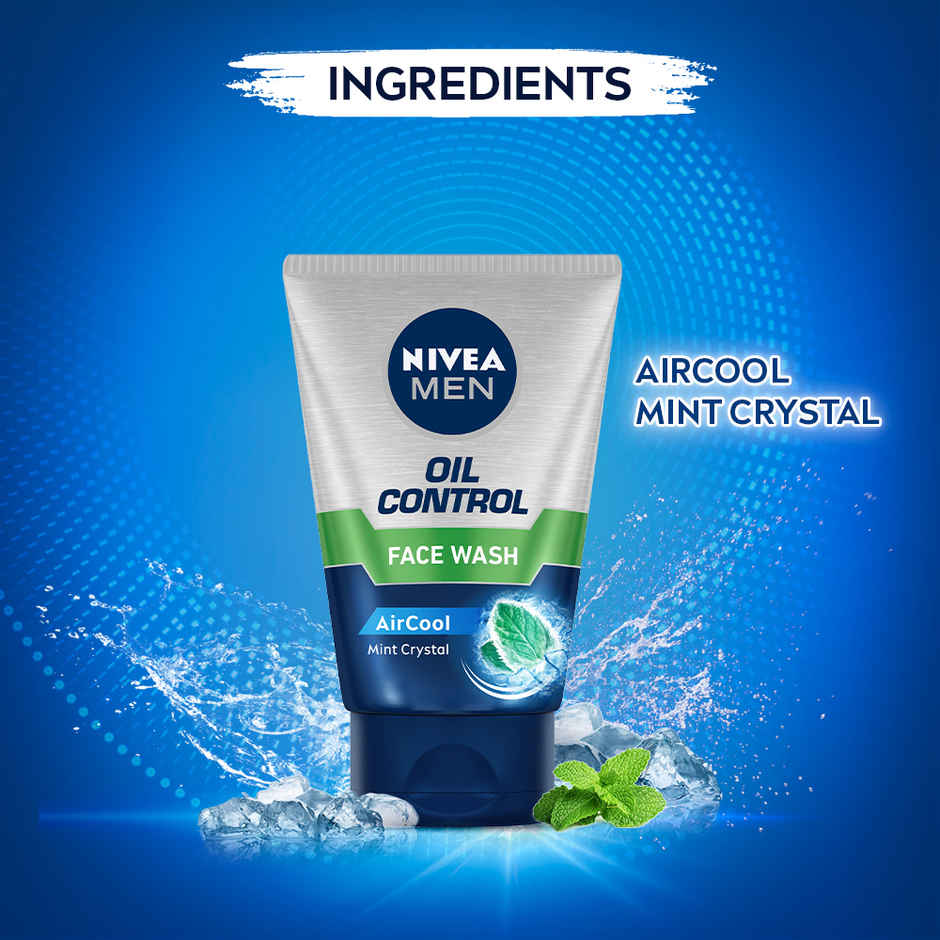 Nivea Men Face Wash for Oily Skin Oil Control