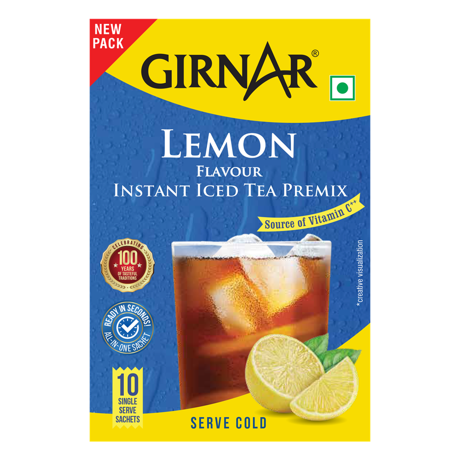 Girnar Lemon Iced Tea Instant Premix