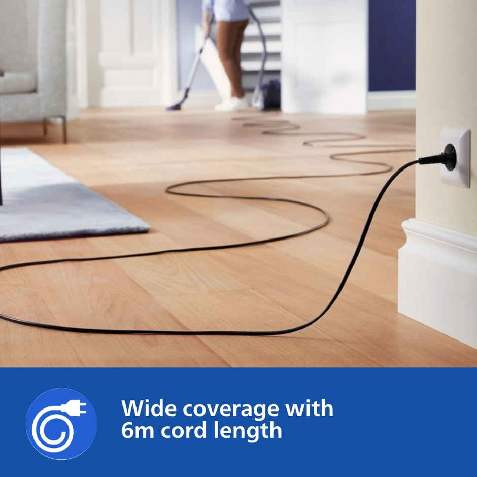 Philips Powerpro Fc9352/01-Compact Bagless Vacuum Cleaner For Home, 1900Watts