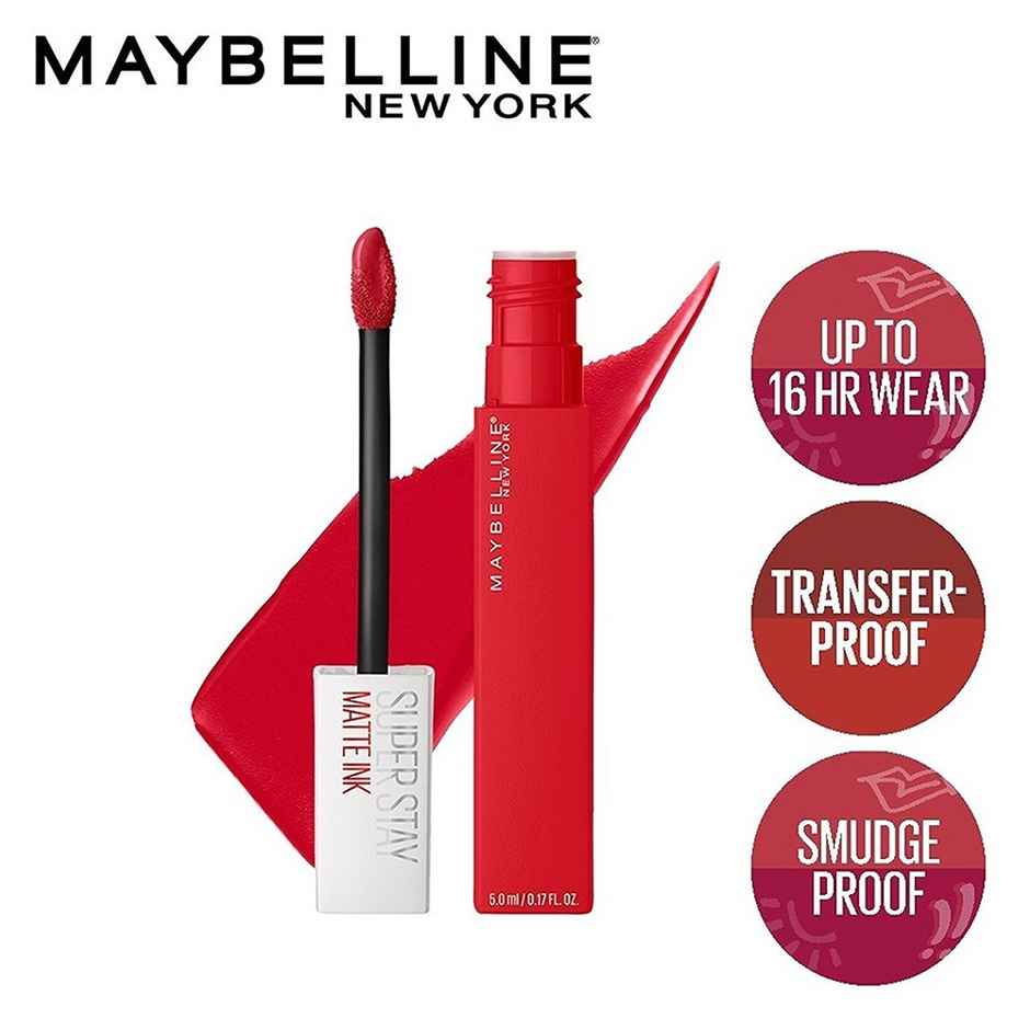 Maybelline New York Superstay Liquid Lipstick - Ambitious | Paraben Free